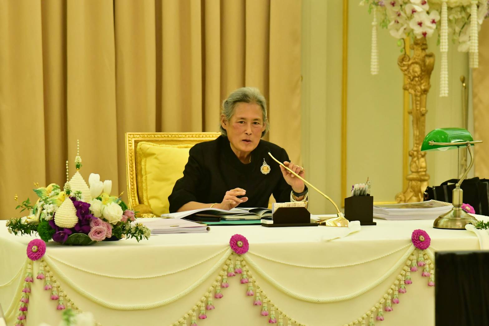 สมเด็จพระกนิษฐาธิราชเจ้า กรมสมเด็จพระเทพรัตนราชสุดาฯ สยามบรมราชกุมารี เสด็จพระราชดำเนินเป็นการส่วนพระองค์ ทรงเป็นประธานการประชุมคณะกรรมการอำนวยการจัดงานพระราชพิธีถวายพระเพลิงพระบรมศพ สมเด็จพระนางเจ้าสิริกิติ์ พระบรมราชินีนาถ พระบรมราชชนนีพันปีหลวง  วันเสาร์ที่ ๒๑ มีนาคม ๒๕๖๙ เวลา ๑๗.๓๐ น. สมเด็จพระกนิษฐาธิราชเจ้า กรมสมเด็จพระเทพรัตนราชสุดาฯ สยามบรมราชกุมารี เสด็จพระราชดำเนินเป็นการส่วนพระองค์ ทรงเป็นประธานการประชุมคณะกรรมการอำนวยการจัดงานพระราชพิธีถวายพระเพลิงพระบรมศพ สมเด็จพระนางเจ้าสิริกิติ์ พ