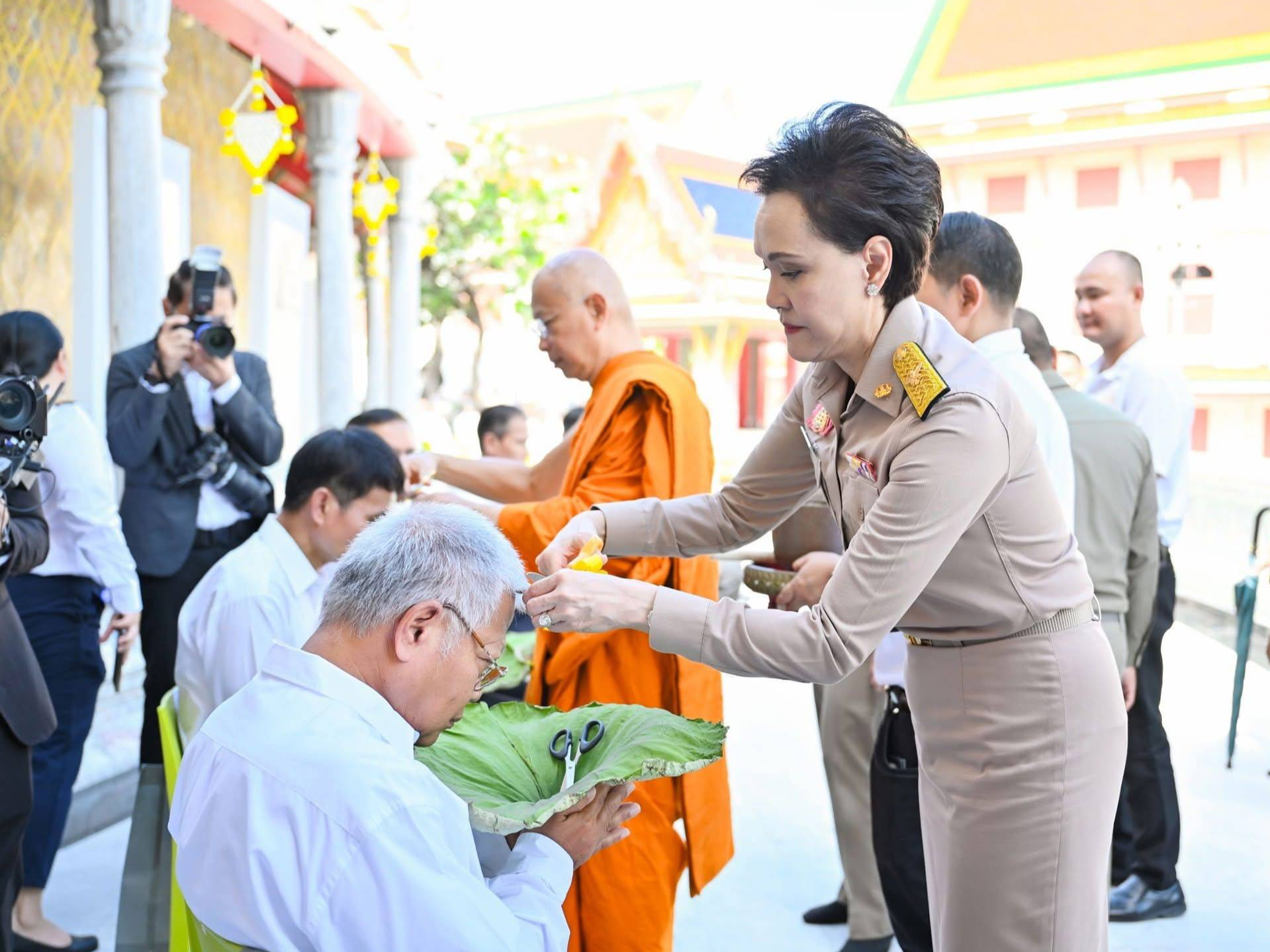 โครงการบรรพชาอุปสมบทในพระสังฆราชูปถัมภ์ ถวายพระกุศลแด่ สมเด็จพระเจ้าลูกเธอ เจ้าฟ้าพัชรกิติยาภา นเรนทิราเทพยวดี กรมหลวงราชสาริณีสิริพัชร มหาวัชรราชธิดา